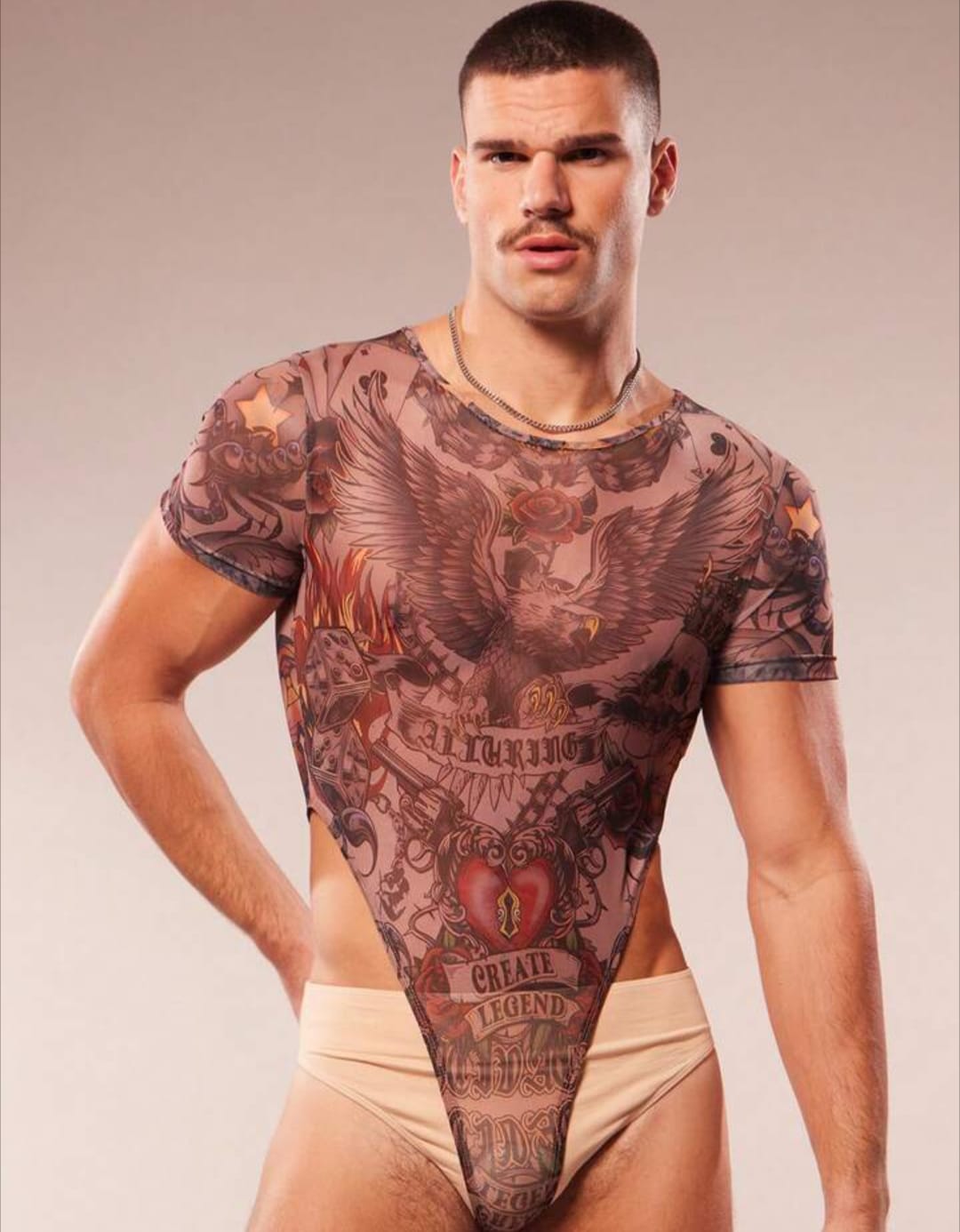 Rebel Ink Graphic Bodysuit